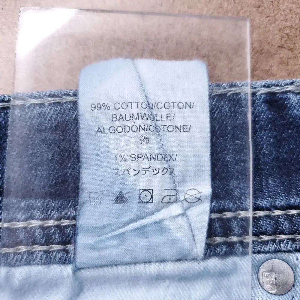 Silver Jeans Men 31 Blue 925 Series Zac Relaxed Fit Distressed Grunge Vintage